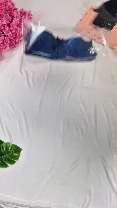8 Pcs Luxury Imported Silk Nighty Bridal Set